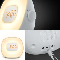 ML-198 | Muse wake up light Radio FM / Biały LT55009-N0001