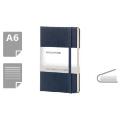 MOLESKINE Notatnik ok. A6 / Ciemnoniebieski VM201-27