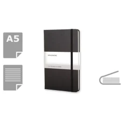 MOLESKINE Notatnik ok. A5 / Czarny VM301-03