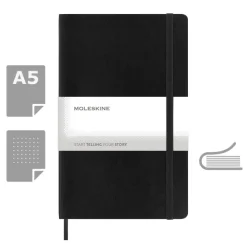 MOLESKINE Notatnik ok. A5 / Czarny VM300-03