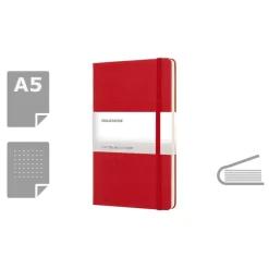 MOLESKINE Notatnik ok. A5 / Czerwony VM309-05