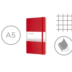 MOLESKINE Notatnik ok. A5 / Czerwony VM303-05