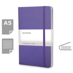 MOLESKINE Notatnik ok. A5 / Fioletowy VM301-13