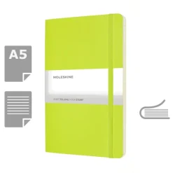 MOLESKINE Notatnik ok. A5 / Limonkowy VM303-09