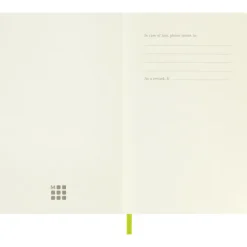 MOLESKINE Notatnik ok. A6 / Limonkowy VM203-09