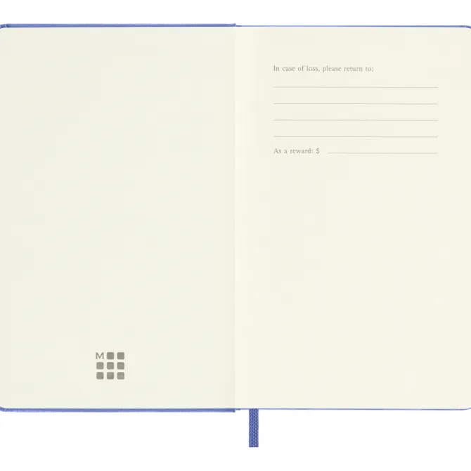 MOLESKINE Notatnik ok. A6 / Niebieski VM201-11