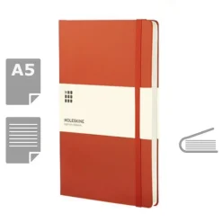 MOLESKINE Notatnik ok. A5 / Pomarańczowy VM301-07