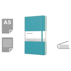 MOLESKINE Notatnik ok. A5 / Turkusowy VM301-29