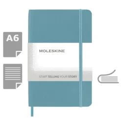 MOLESKINE Notatnik ok. A6 / Turkusowy VM203-29