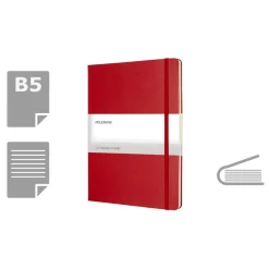 MOLESKINE Notatnik ok. B5 / Czerwony VM404-05
