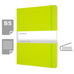 MOLESKINE Notatnik ok. B5 / Limonkowy VM404-09