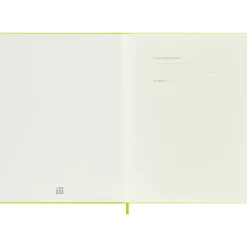 MOLESKINE Notatnik ok. B5 / Limonkowy VM404-09