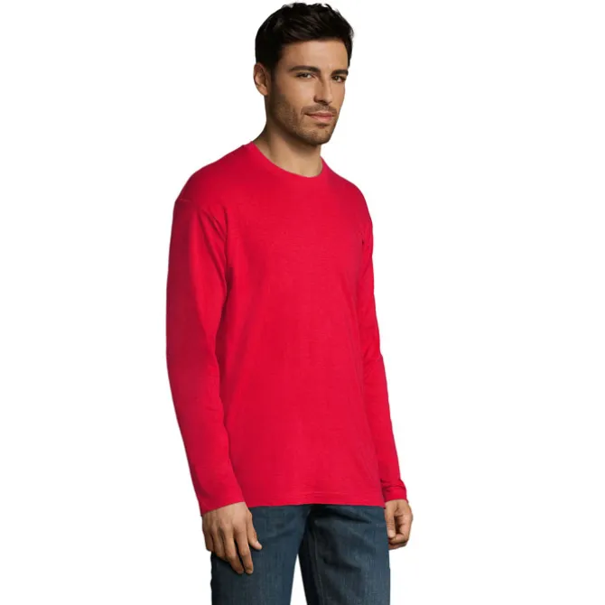 MONARCH Męski T-SHIRT 150g / Czerwony S11420-RD-L