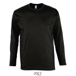 MONARCH Męski T-SHIRT 150g / Deep black S11420-DB-4XL