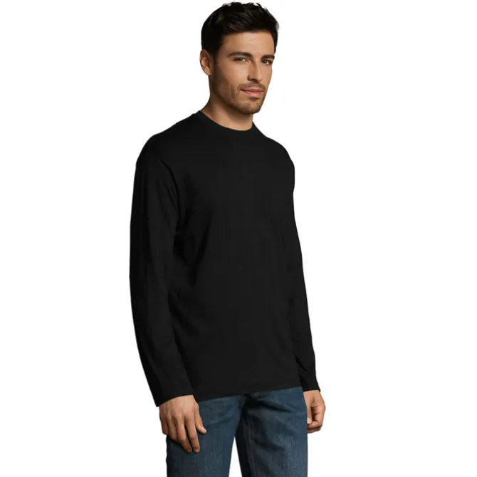 MONARCH Męski T-SHIRT 150g / Deep black S11420-DB-XXL