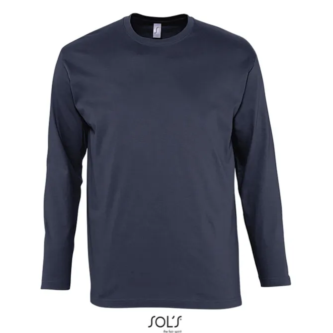 MONARCH Męski T-SHIRT 150g / Granatowy S11420-NY-5XL