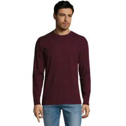 MONARCH Męski T-SHIRT 150g / Oxblood S11420-OX-S