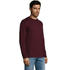 MONARCH Męski T-SHIRT 150g / Oxblood S11420-OX-3XL