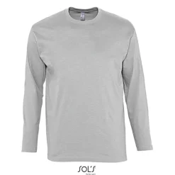 MONARCH Męski T-SHIRT 150g / Szary melanż S11420-GM-3XL