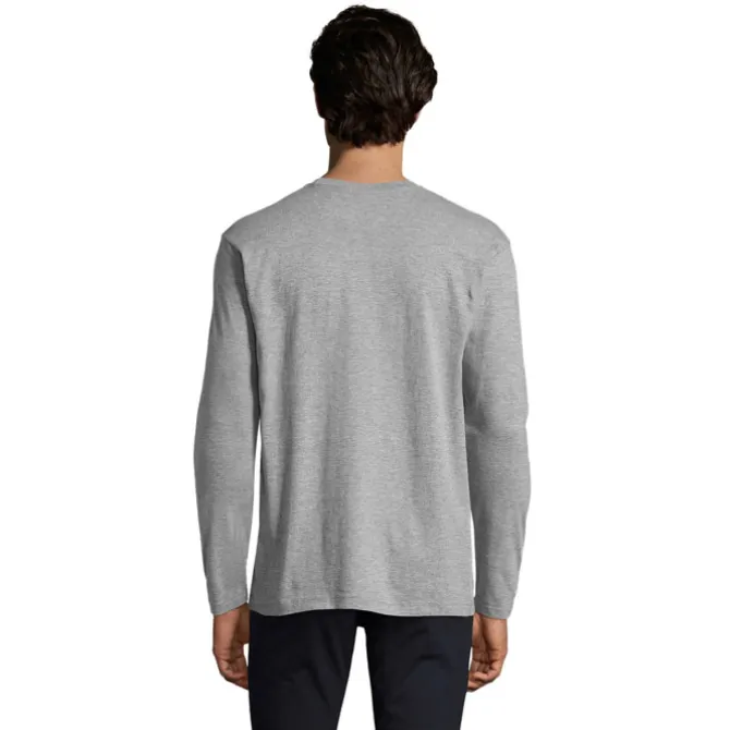 MONARCH Męski T-SHIRT 150g / Szary melanż S11420-GM-3XL