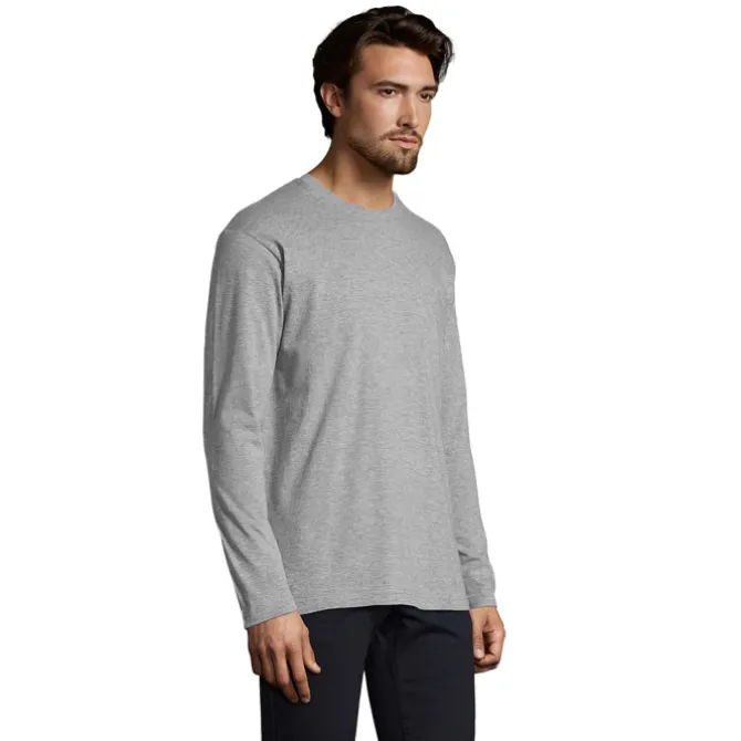 MONARCH Męski T-SHIRT 150g / Szary melanż S11420-GM-XXL