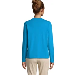 MONARCH WOMEN T-SHIRTS / Aqua S04443-AQ-XS