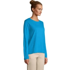 MONARCH WOMEN T-SHIRTS / Aqua S04443-AQ-XS