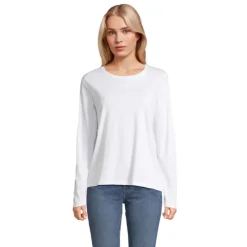 MONARCH WOMEN T-SHIRTS / Bialy S04443-WH-3XL