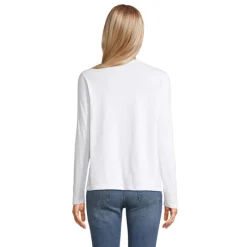 MONARCH WOMEN T-SHIRTS / Bialy S04443-WH-S