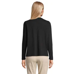 MONARCH WOMEN T-SHIRTS / Deep Black S04443-DB-L