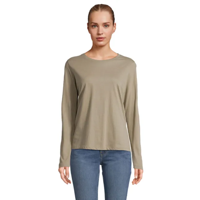 MONARCH WOMEN T-SHIRTS / Khaki S04443-KH-L