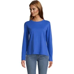 MONARCH WOMEN T-SHIRTS / Niebieski S04443-RB-3XL