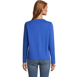 MONARCH WOMEN T-SHIRTS / Niebieski S04443-RB-XL