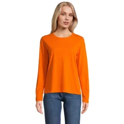MONARCH WOMEN T-SHIRTS / Pomaranczowy S04443-OR-L