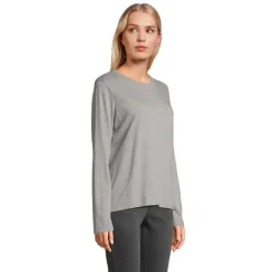 MONARCH WOMEN T-SHIRTS / Szary Melanż S04443-GM-XL