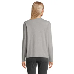MONARCH WOMEN T-SHIRTS / Szary Melanż S04443-GM-XS