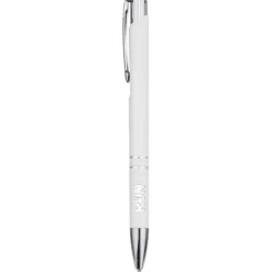 Moneta długopis z aluminium z recyklingu / Magenta 10798441