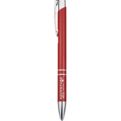 Moneta długopis z aluminium z recyklingu / Limonka 10798491