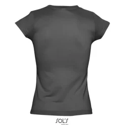 MOON Damski T-SHIRT 150g / Ciemny Szary S11388-DG-3XL