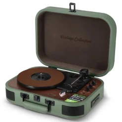 MT-207|Muse Vintage Gramofon z wyjściem BT / Zielony LT55026-N0031
