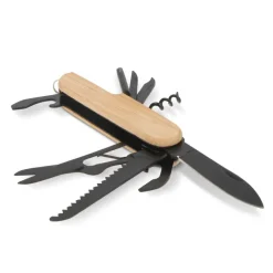 Multi-tool Bamboo 12 funkcji / Czarny LT93410-N0002