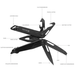 Narzędzie wielofunkcyjne Gear X / Czarny P221.251