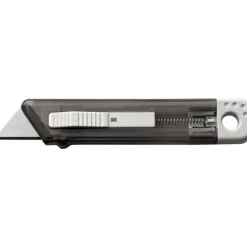 Nóż do tapet z mechanizmem zabezpieczającym / Czarny V5633-03