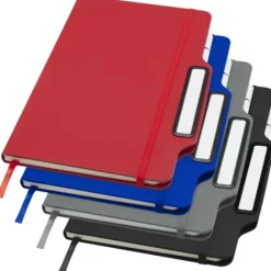 Nexus notatnik A5 w twardej okładce z długopisem i ołówkiem / Błękit królewski 10796953