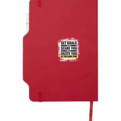 Nexus notatnik A5 w twardej okładce z długopisem i ołówkiem / Błękit królewski 10796953