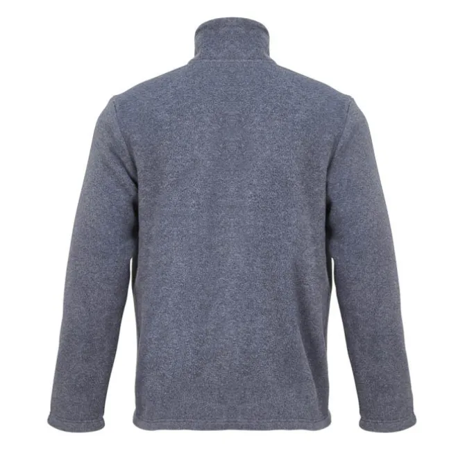 NITRO BLUZA Z SUWAKIEM / Szary Melanż S04759-GM-3XL