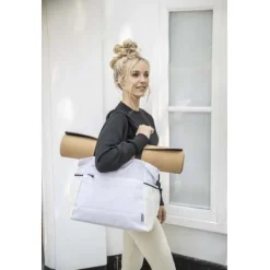 Nomad torba na zajęcia jogi o pojemności 18 l wykonana z materiałów z recyklingu z certyfikatem GRS / Granatowy 13010055