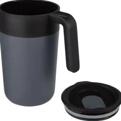 Nordia kubek o podwójnej ściance, 400 ml / Szary 10073182