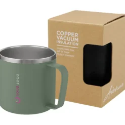 Nordre 350 ml miedziany izolowany próżniowo kubek / Zielony melanż 10068062