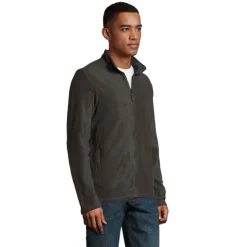 NORMAN Męski polar 220g / Szarość Węgla Drzewnego S02093-CR-XXL